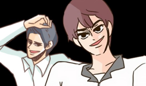 假小子闯男高漫画封面