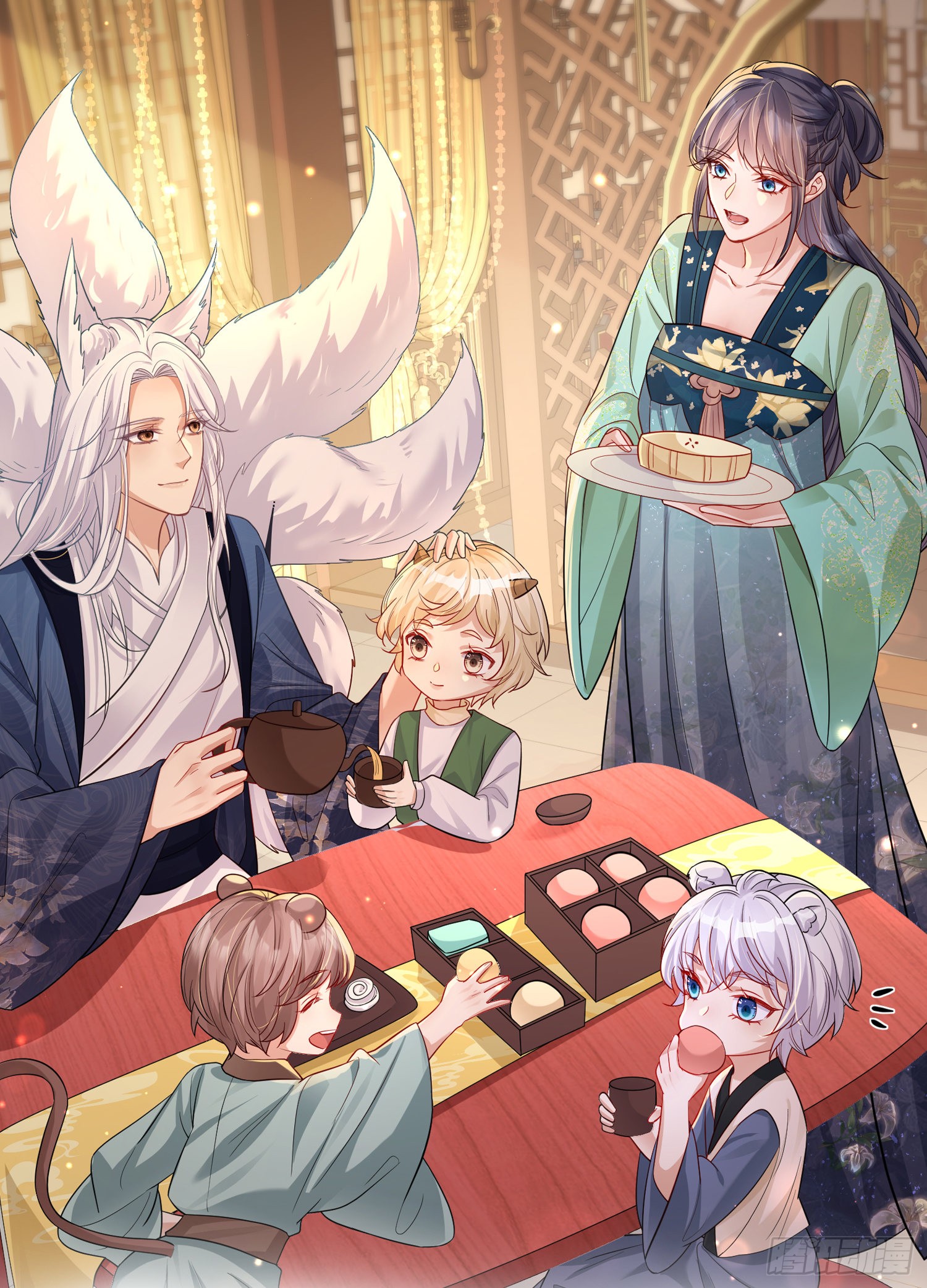 妖狐崽崽今天也很乖 46是我自己愿意的 在线漫画 腾讯动漫官方网站