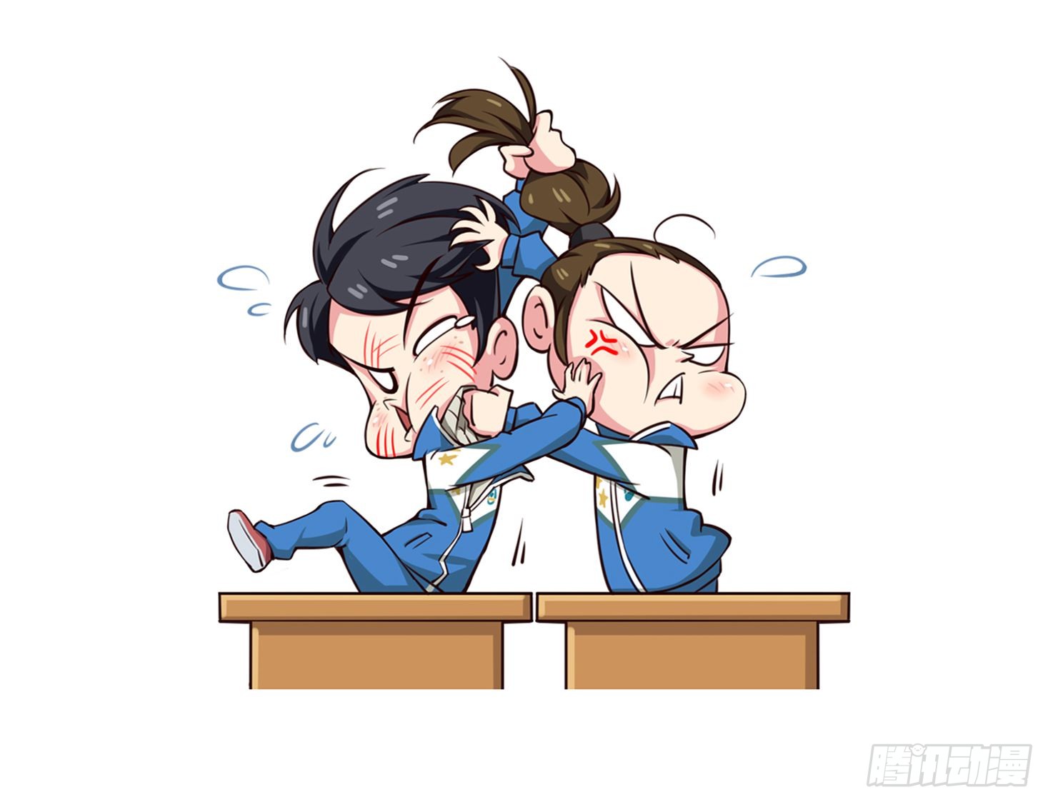 《茶啊二中》第二话-在线漫画-腾讯动漫官方网站