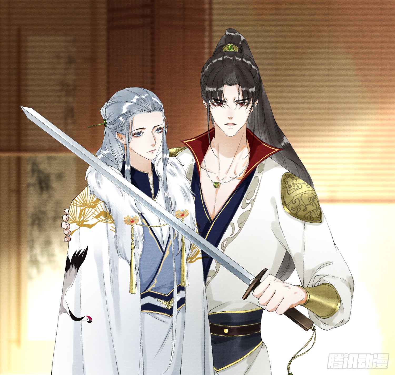 《千帐灯》第60话 不想与你分开-在线漫画-腾讯动漫官方网站