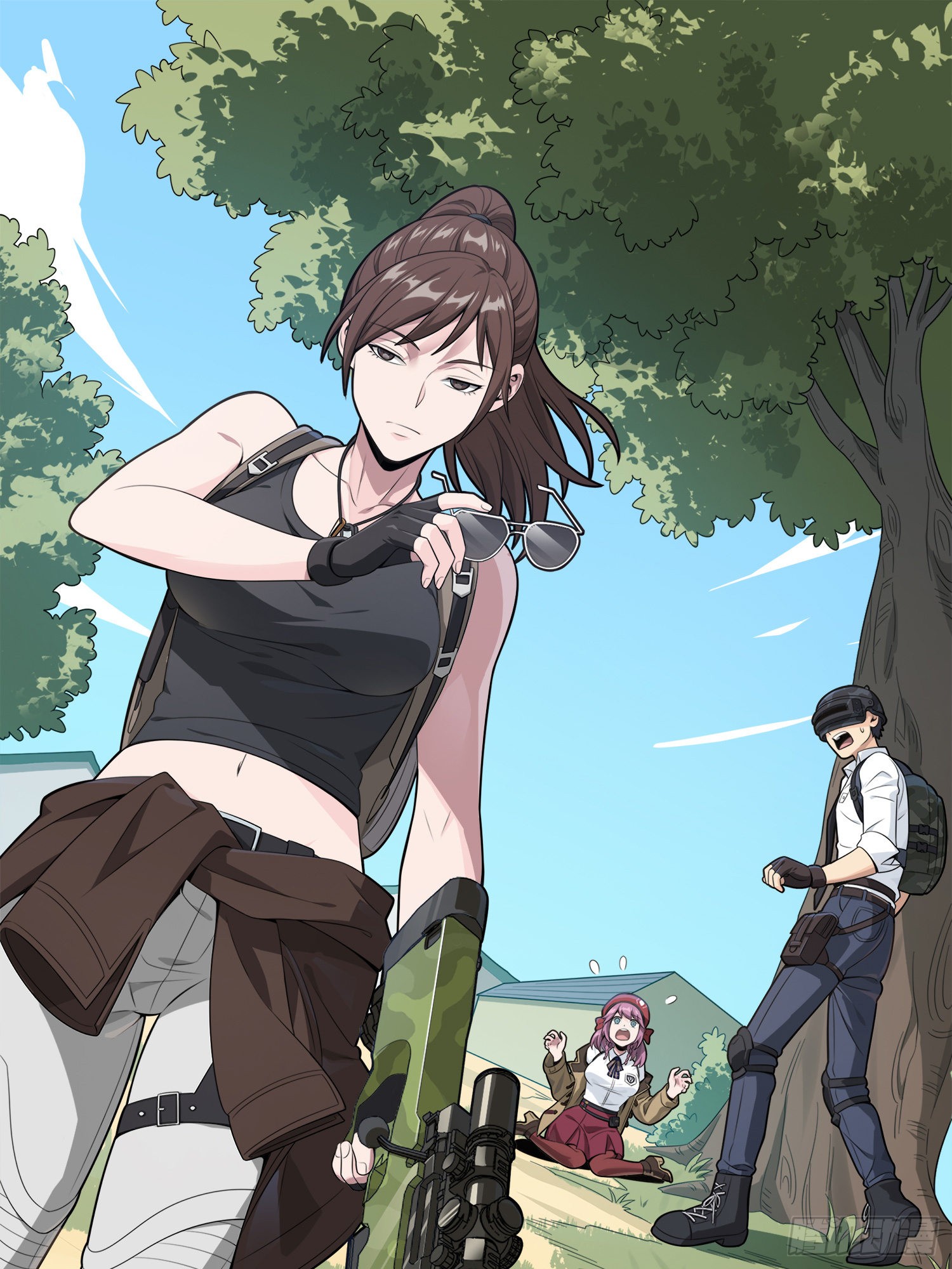 《和平精英:描边战神》15话.神秘任务-在线漫画-腾讯动漫官方网站