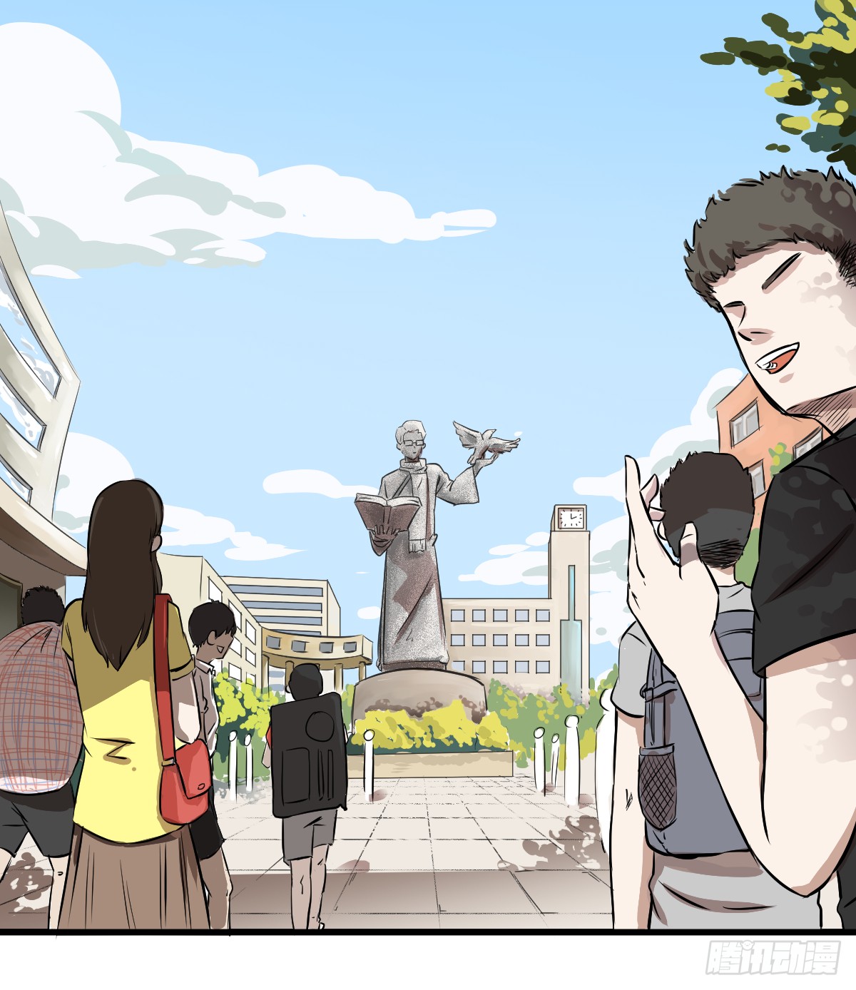 《请让我安静成长2大学篇》大学生活开始-在线漫画-腾讯动漫官方网站