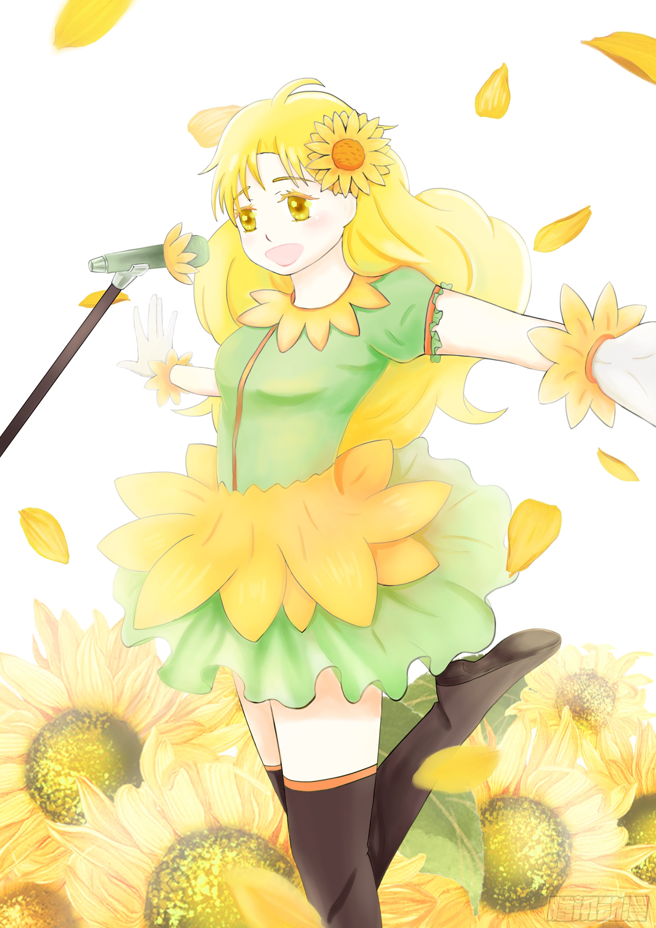 《植物大战僵尸—植物拟人》向日葵与豌豆射手-在线漫画-腾讯动漫官方