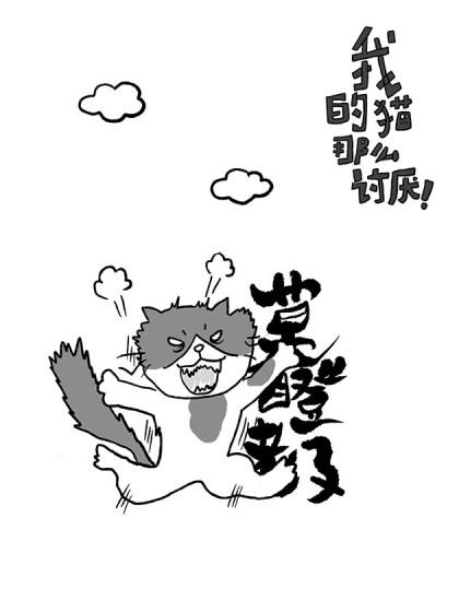 我的猫那么讨厌！