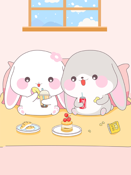 甜兔酱和泥萌兔